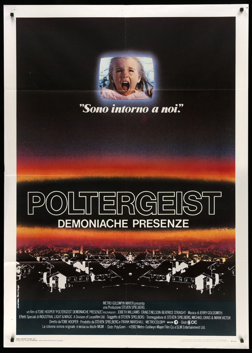 Poltergeist (1982) original movie poster for sale at Originalfilmart