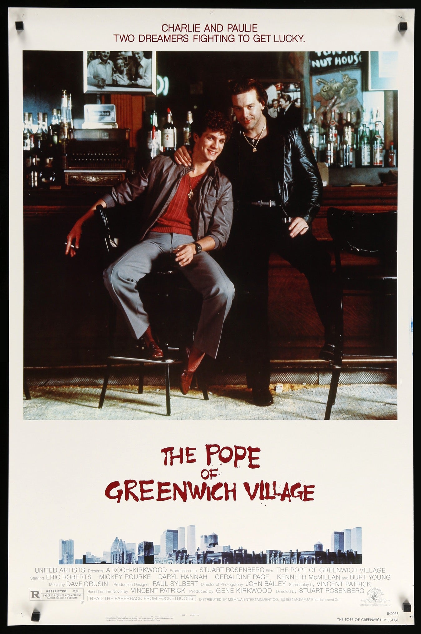 Pope of Greenwich Village (1984) original movie poster for sale at Originalfilmart