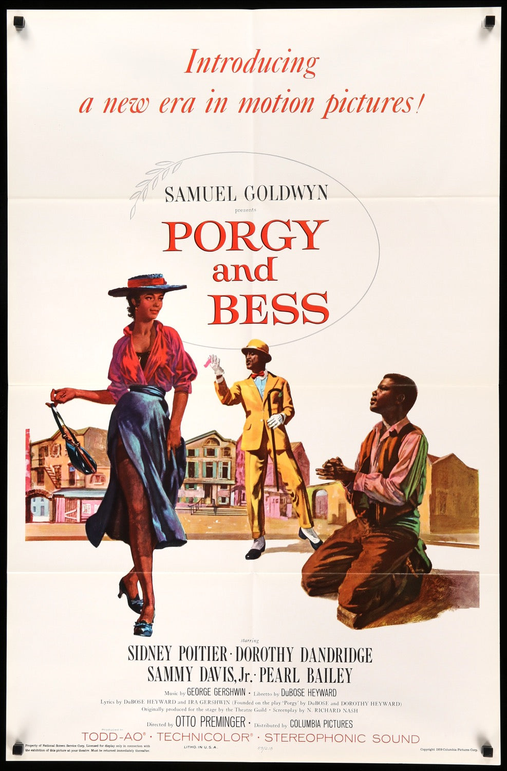 Porgy and Bess (1959) original movie poster for sale at Originalfilmart