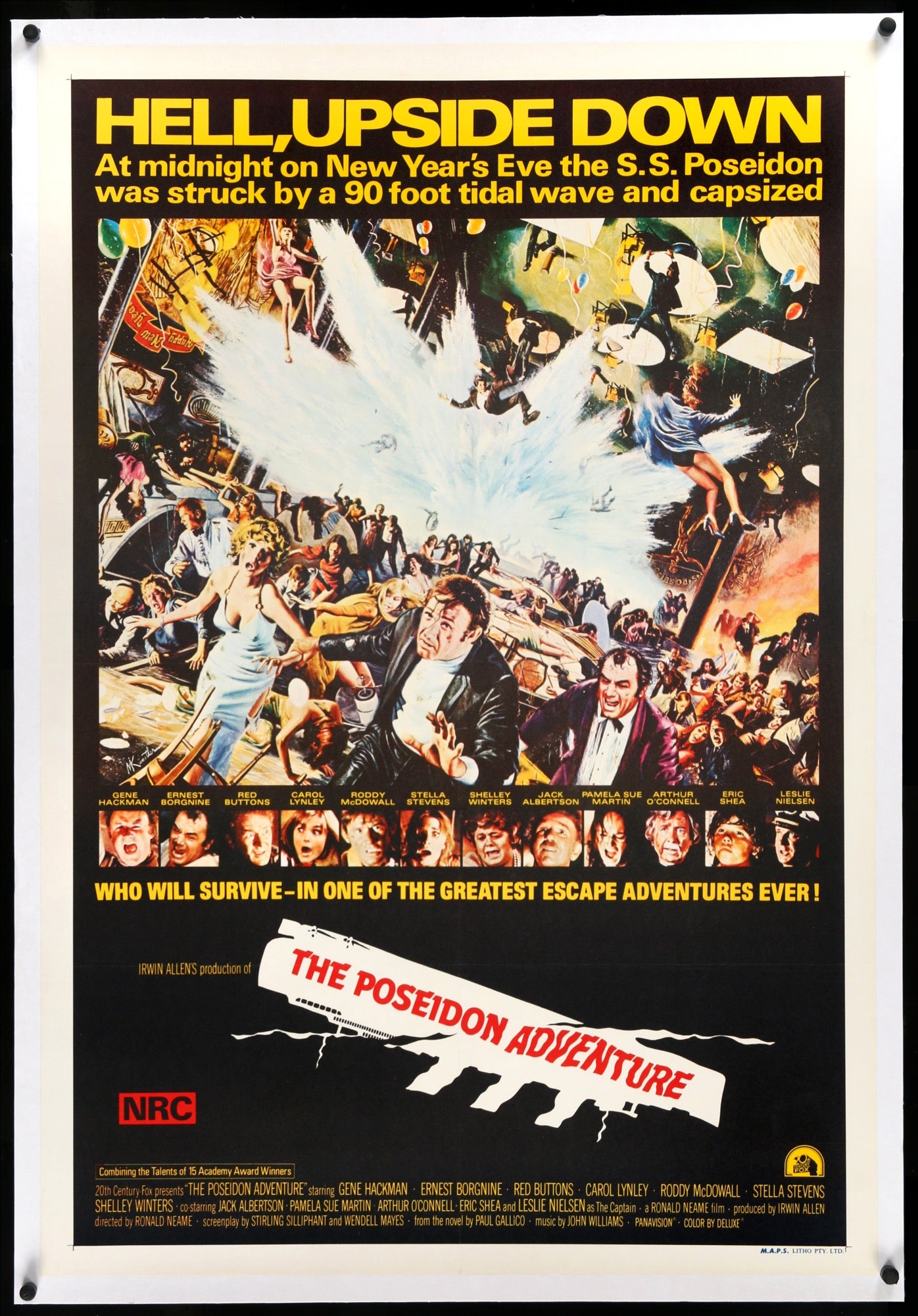 Poseidon Adventure (1972) original movie poster for sale at Originalfilmart