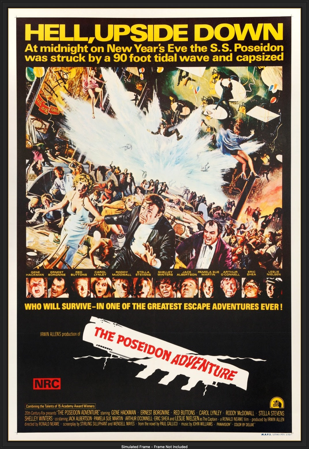Poseidon Adventure (1972) original movie poster for sale at Originalfilmart