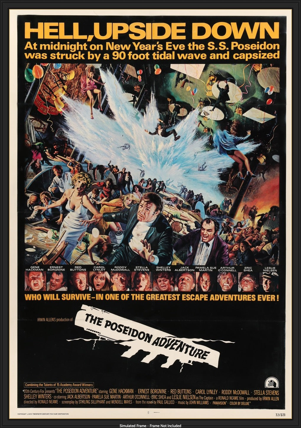 Poseidon Adventure (1972) original movie poster for sale at Originalfilmart
