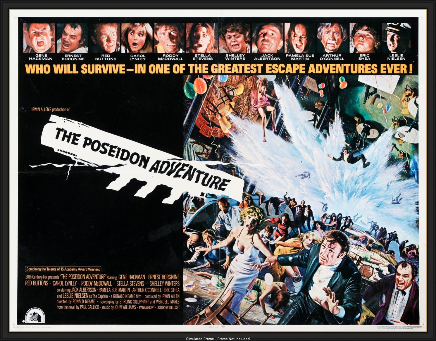 Poseidon Adventure (1972) original movie poster for sale at Originalfilmart