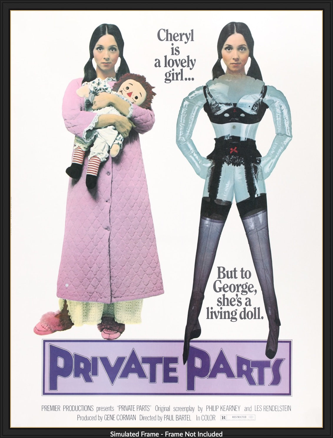 Private Parts (1972) original movie poster for sale at Originalfilmart