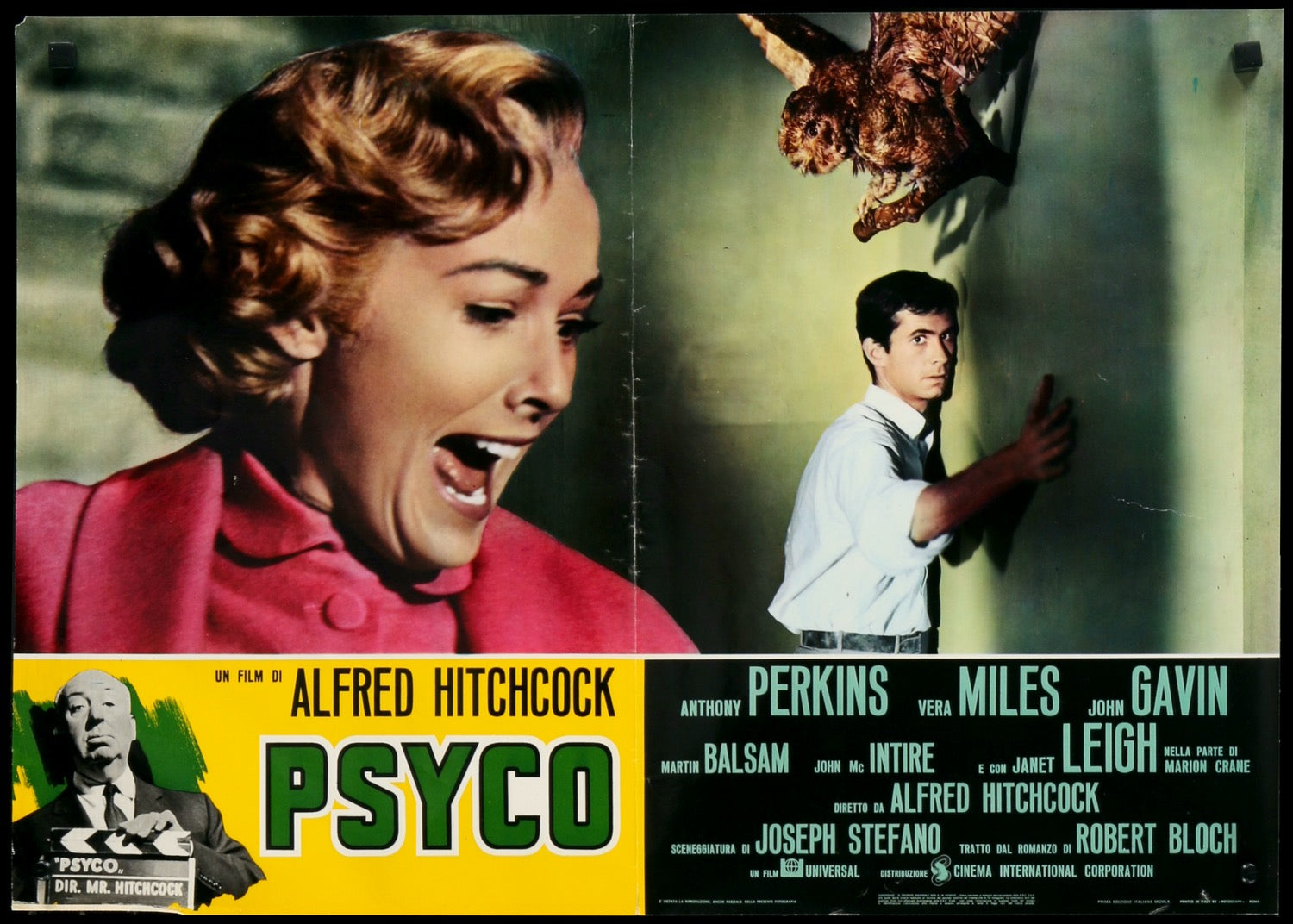 Psycho (1960) original movie poster for sale at Originalfilmart