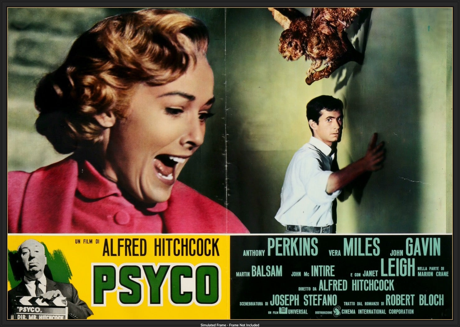 Psycho (1960) original movie poster for sale at Originalfilmart