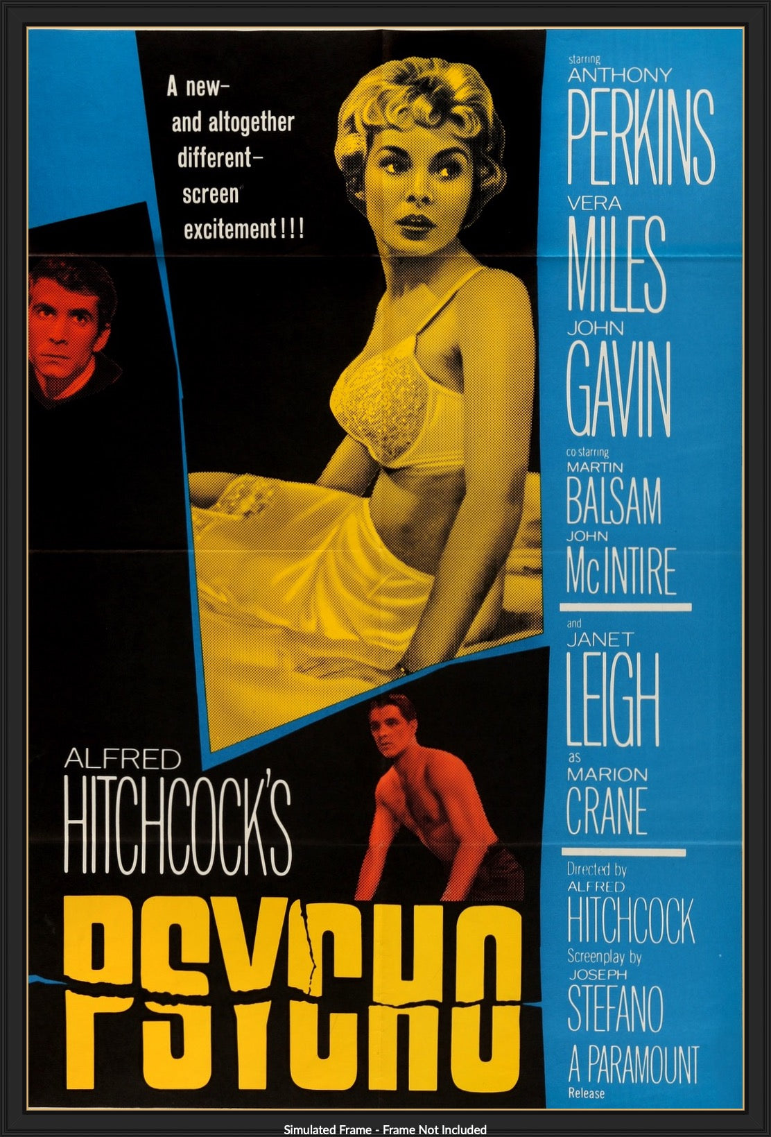 Psycho (1960) original movie poster for sale at Originalfilmart