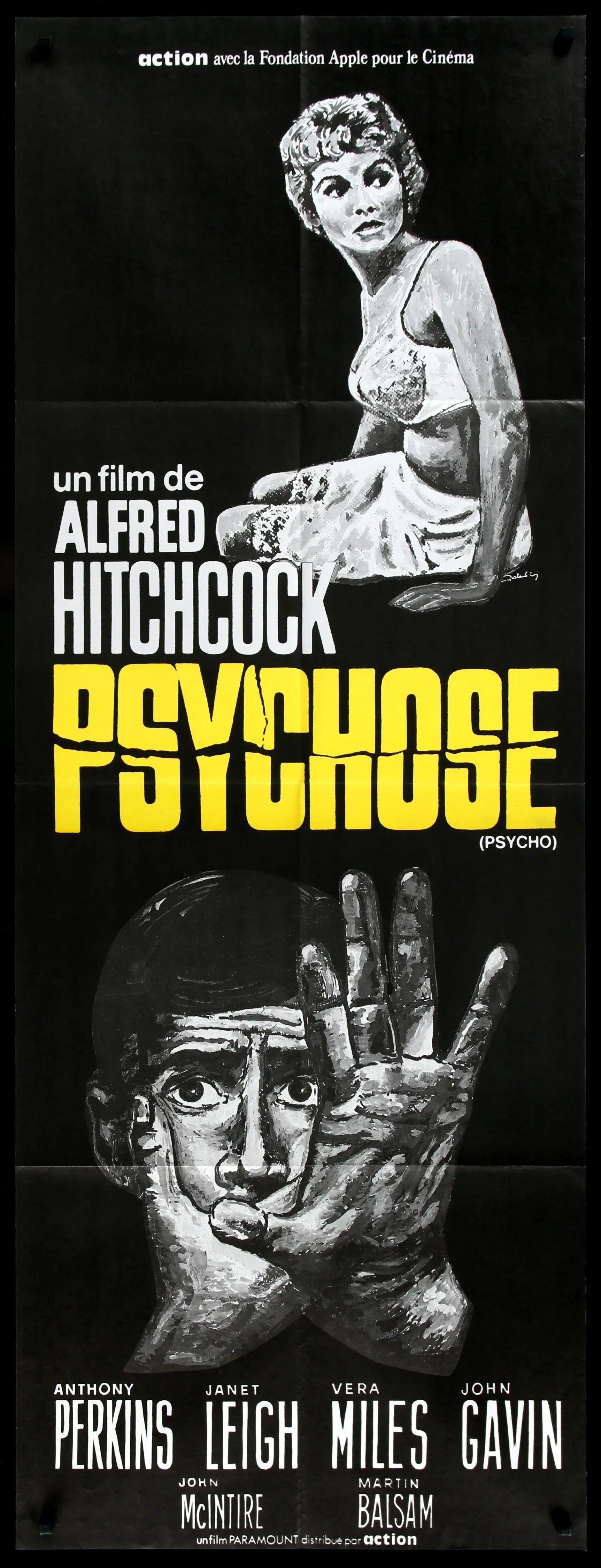Psycho (1960) original movie poster for sale at Originalfilmart