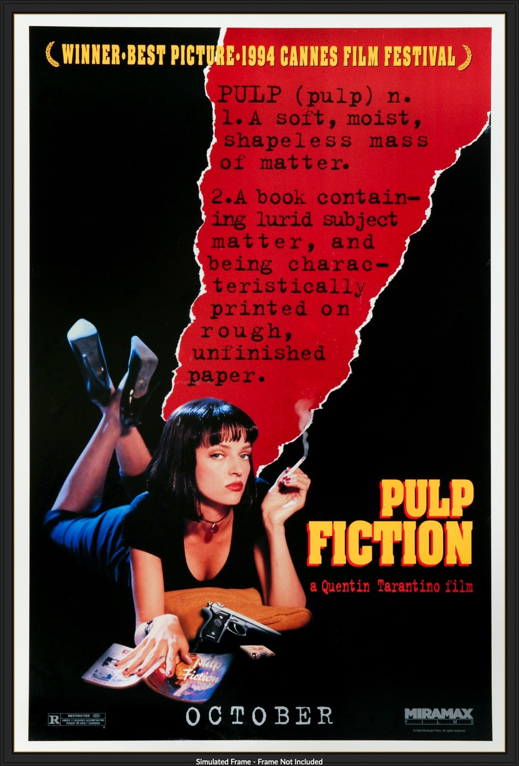 Pulp Fiction (1994) original movie poster for sale at Originalfilmart