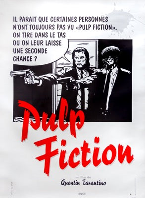 Pulp Fiction (1994) original movie poster for sale at Originalfilmart
