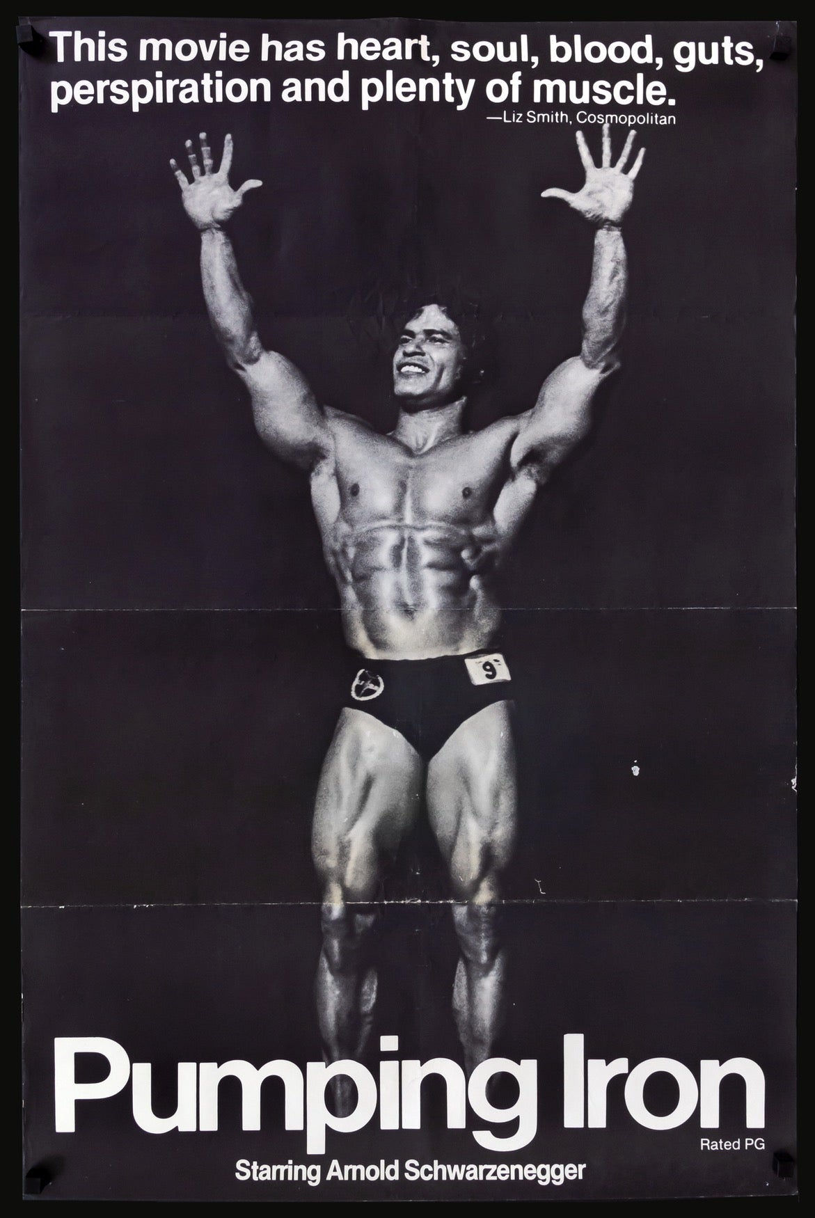 Pumping Iron (1977) original movie poster for sale at Originalfilmart
