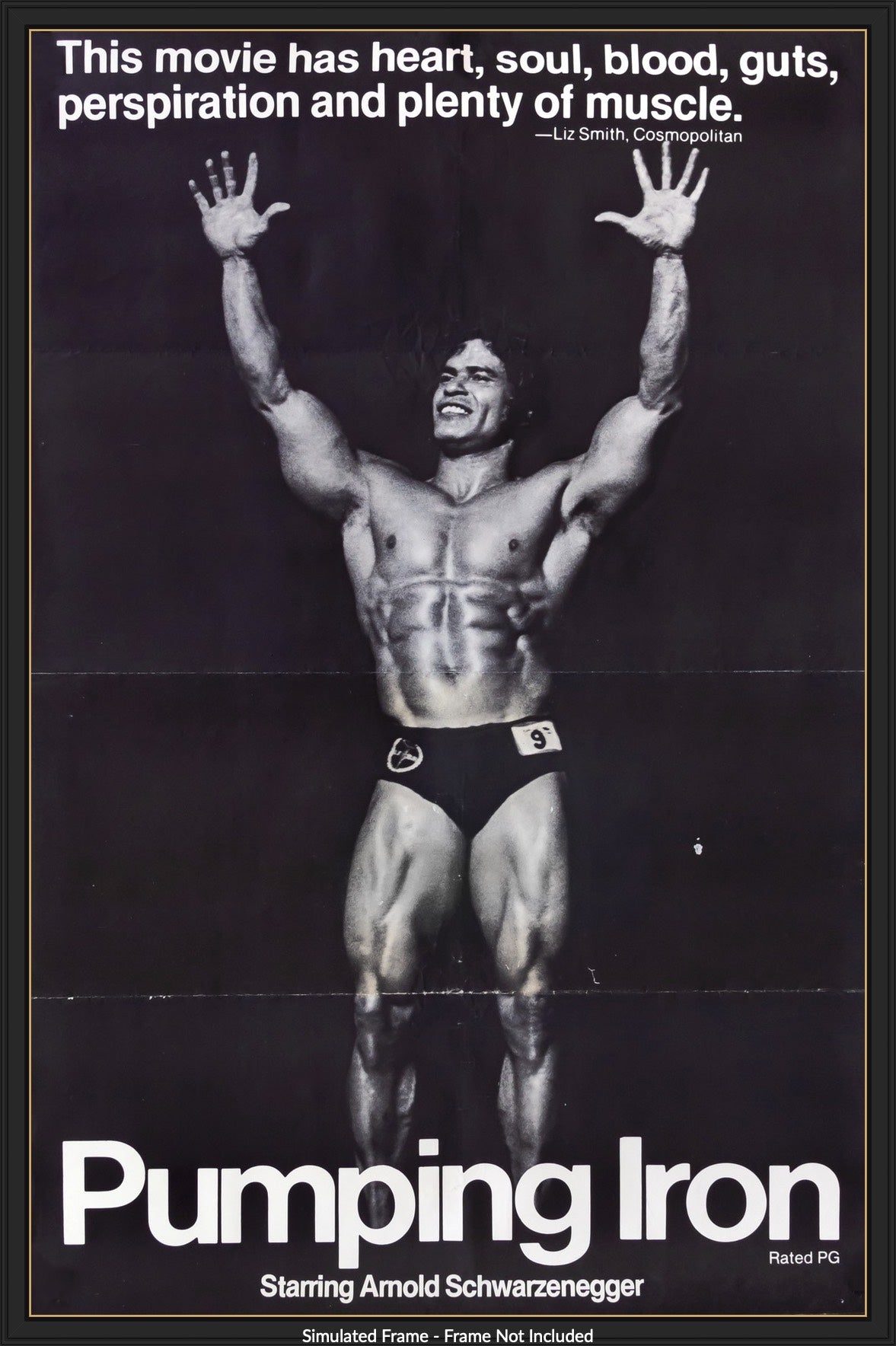 Pumping Iron (1977) original movie poster for sale at Originalfilmart