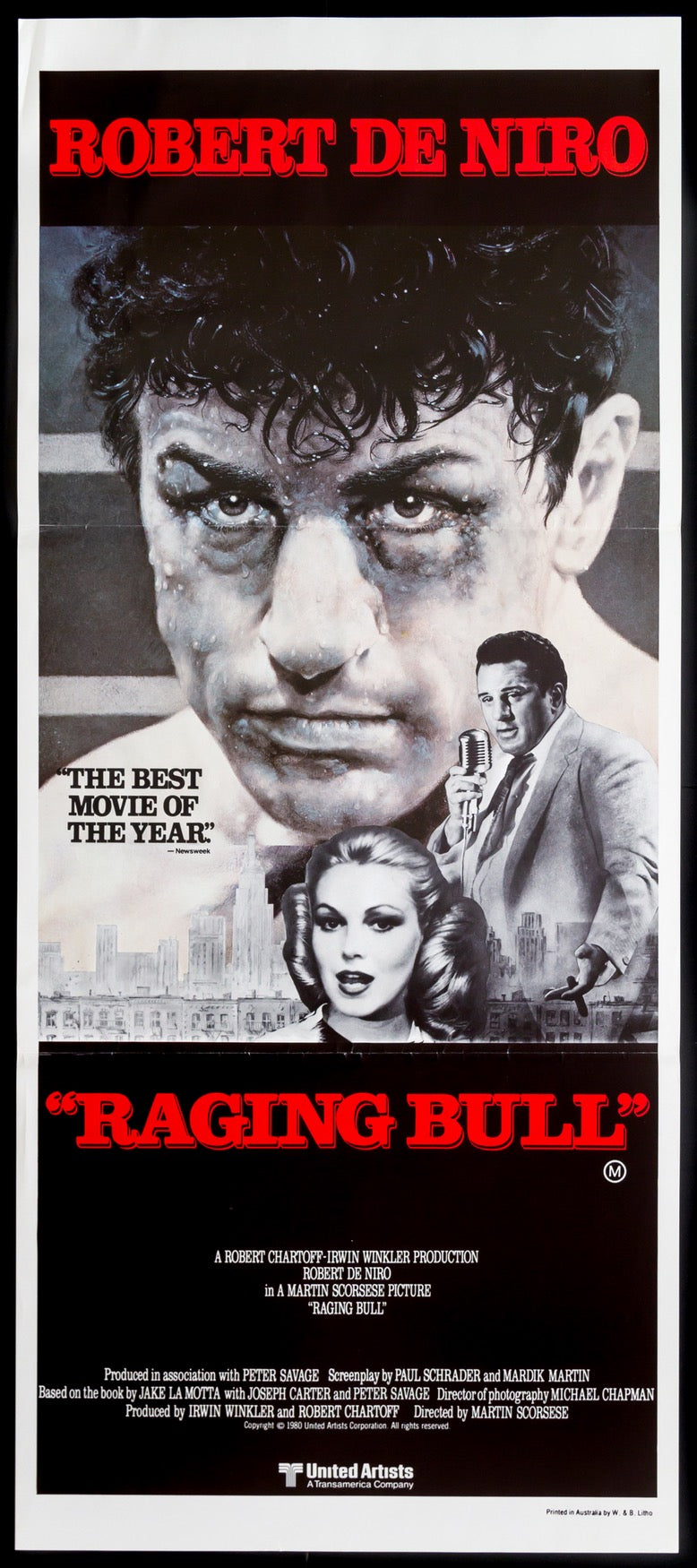Raging Bull (1980) original movie poster for sale at Originalfilmart