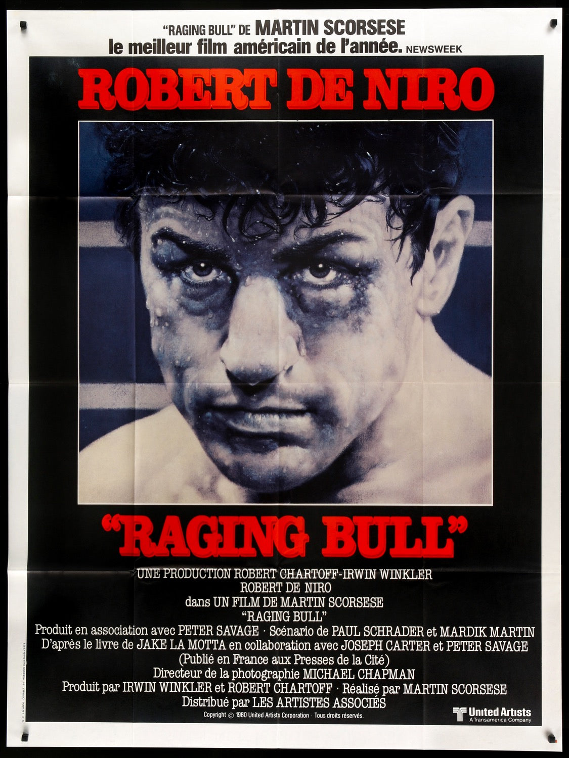 Raging Bull (1980) original movie poster for sale at Originalfilmart