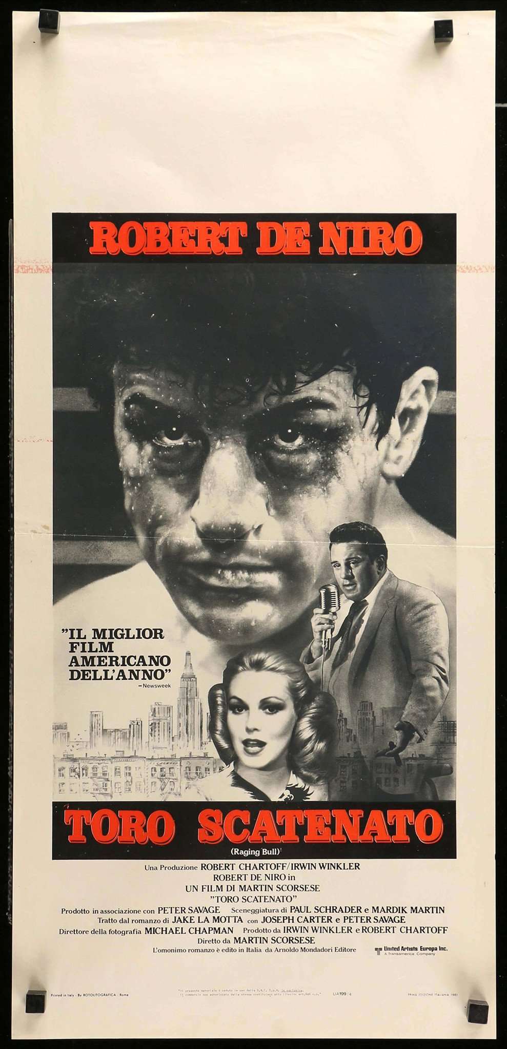 Raging Bull (1980) original movie poster for sale at Originalfilmart