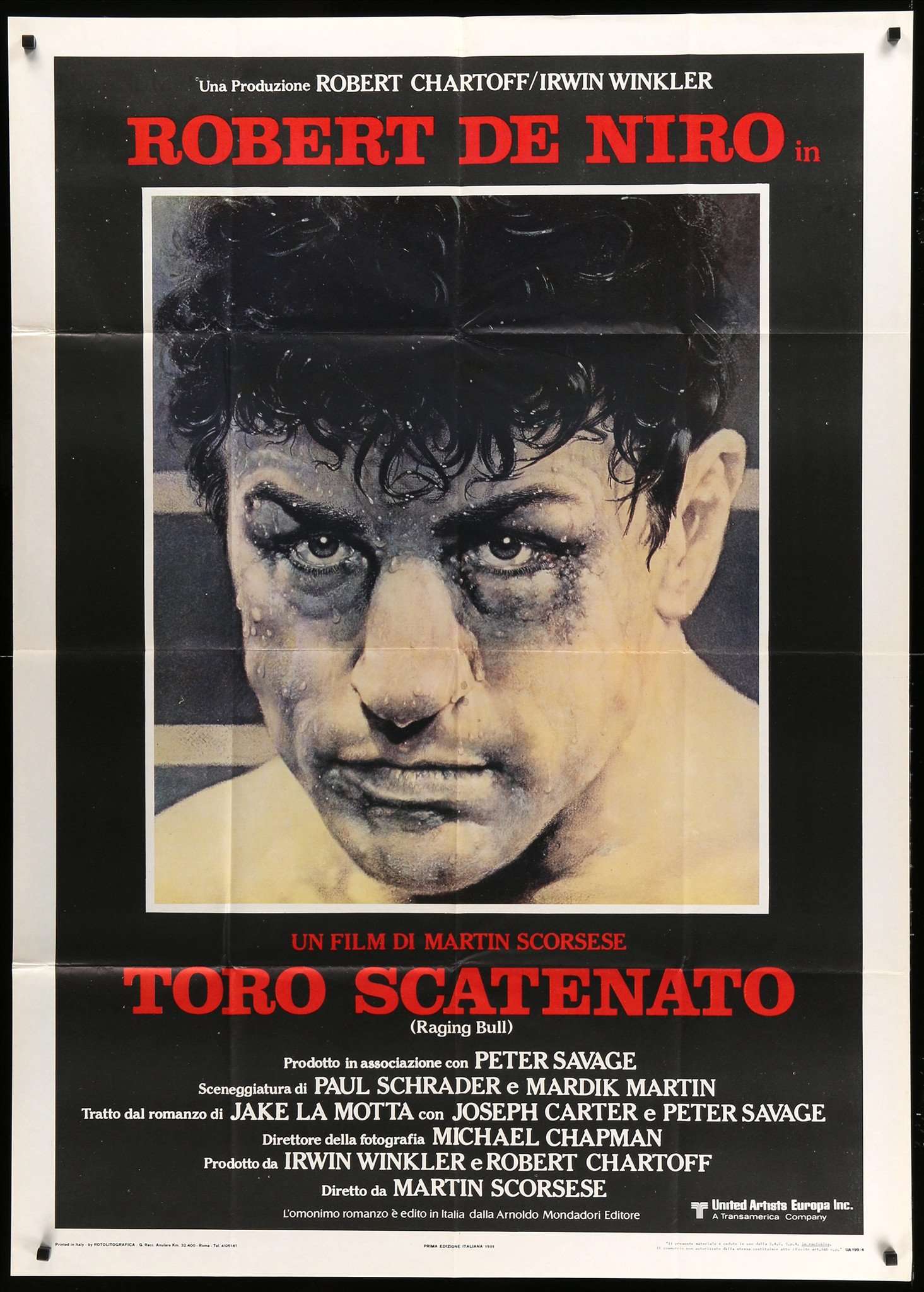 Raging Bull (1980) original movie poster for sale at Originalfilmart