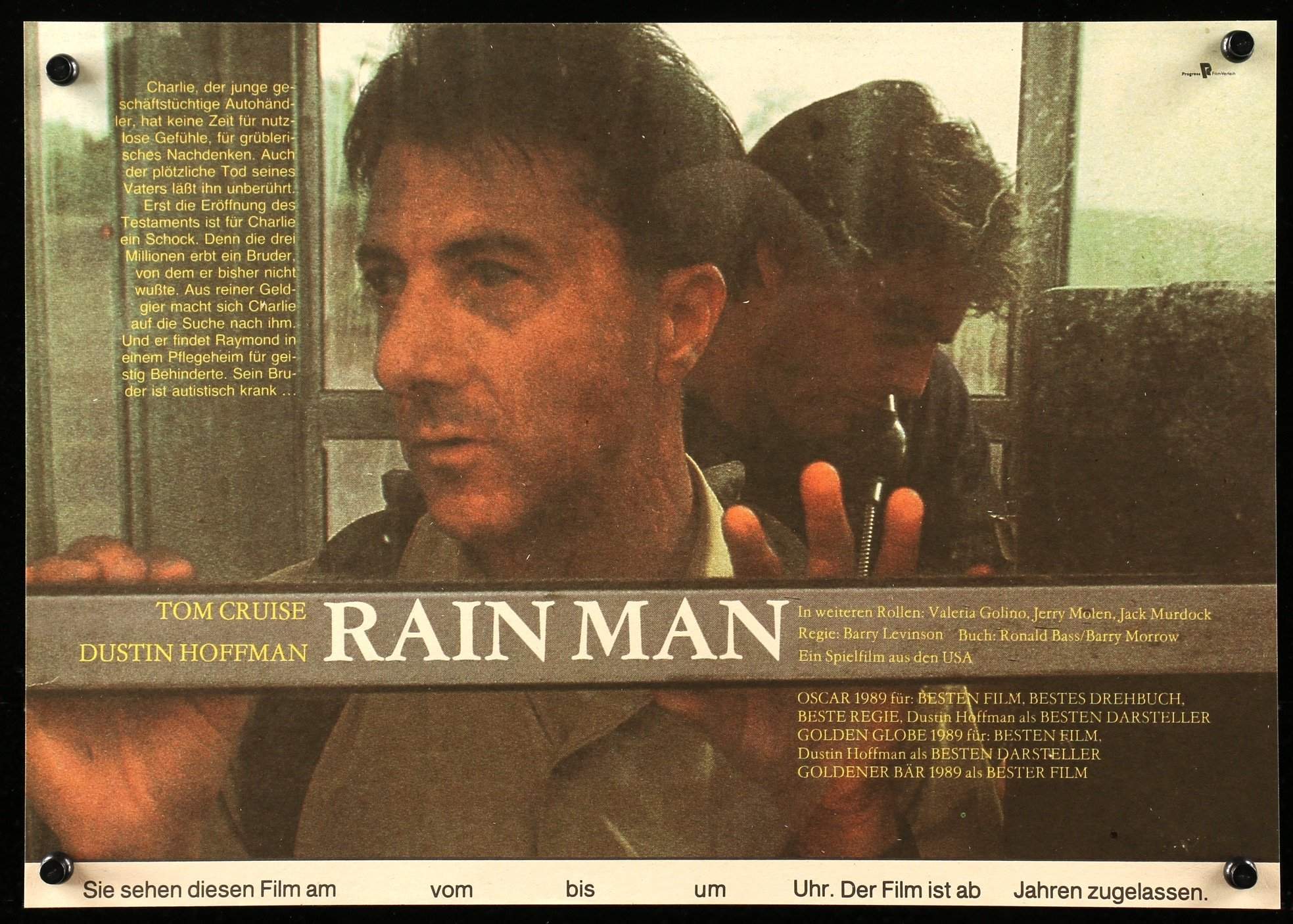Rain Man (1988) original movie poster for sale at Originalfilmart