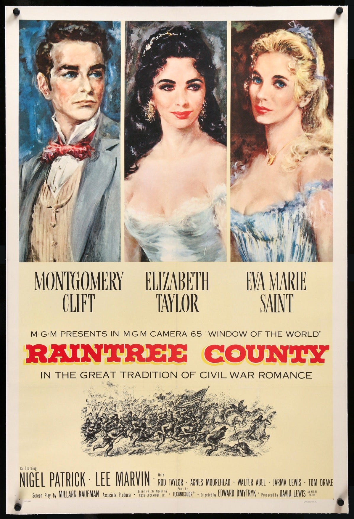 Raintree County (1957) original movie poster for sale at Originalfilmart
