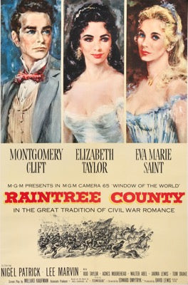 Raintree County (1957) original movie poster for sale at Originalfilmart