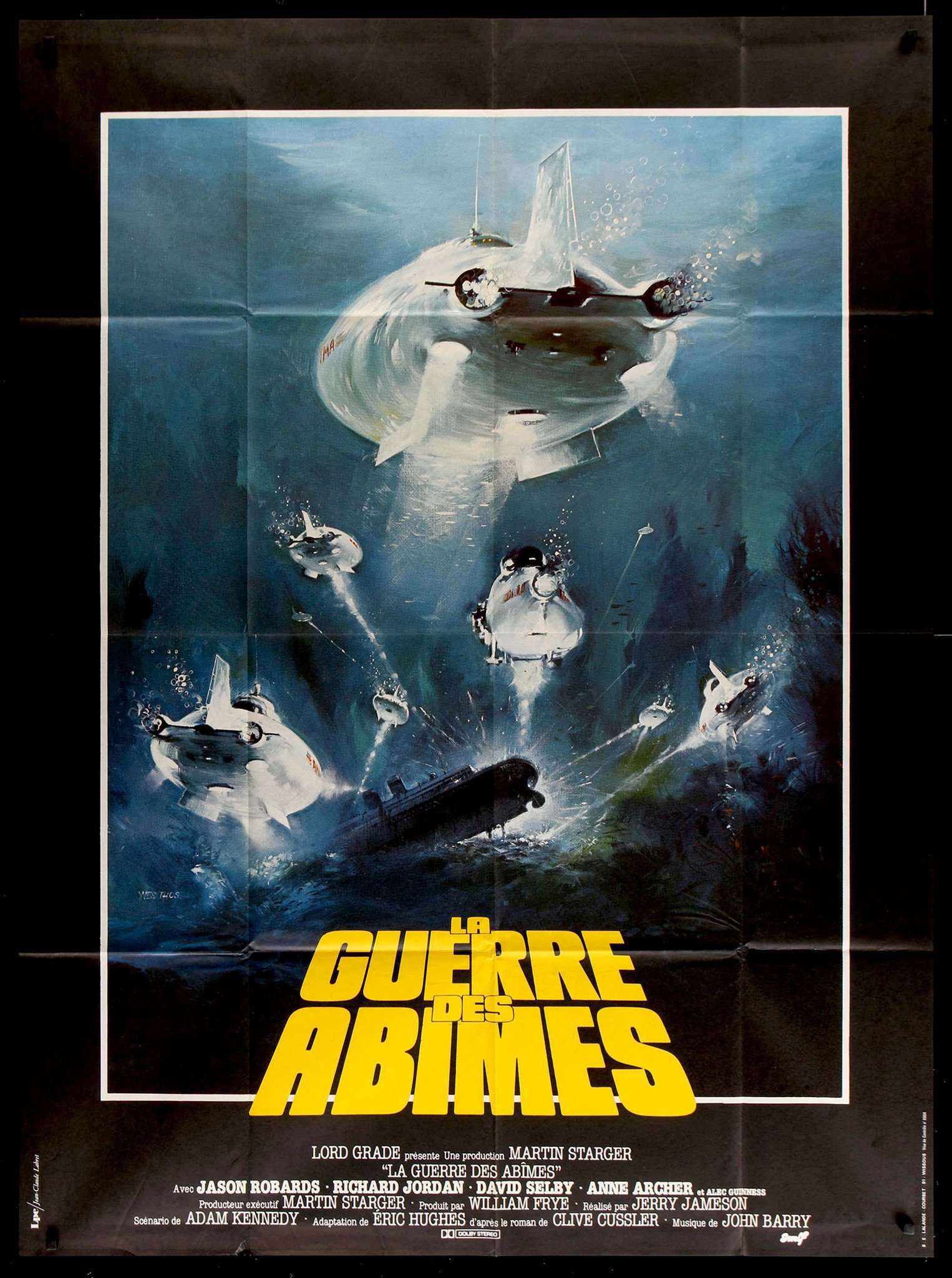 Raise the Titanic (1980) original movie poster for sale at Originalfilmart
