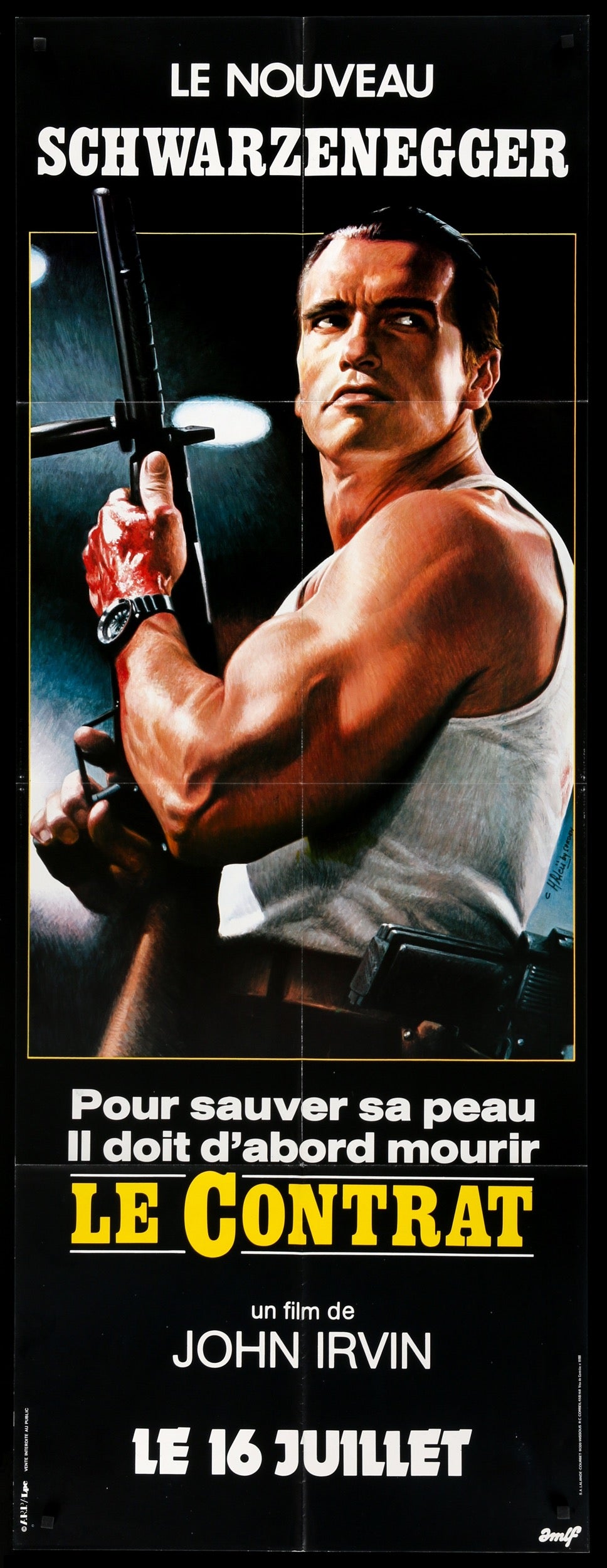 Raw Deal (1986) original movie poster for sale at Originalfilmart