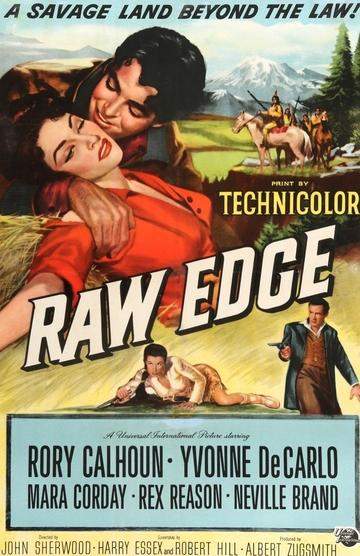 Raw Edge (1956) original movie poster for sale at Originalfilmart