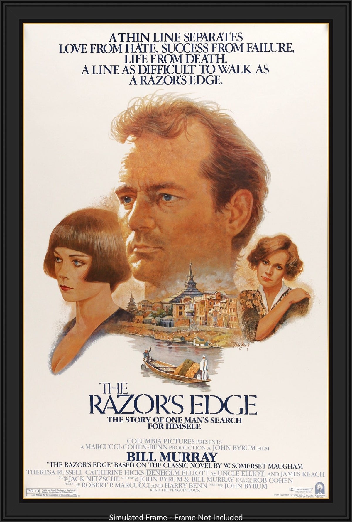 Razor's Edge (1984) original movie poster for sale at Originalfilmart