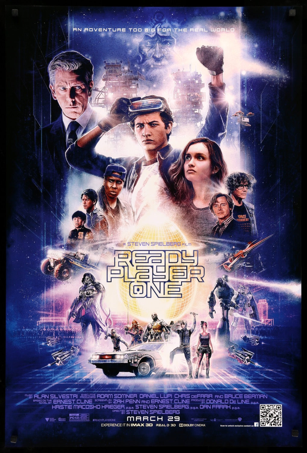 Ready Player One (2018) original movie poster for sale at Originalfilmart