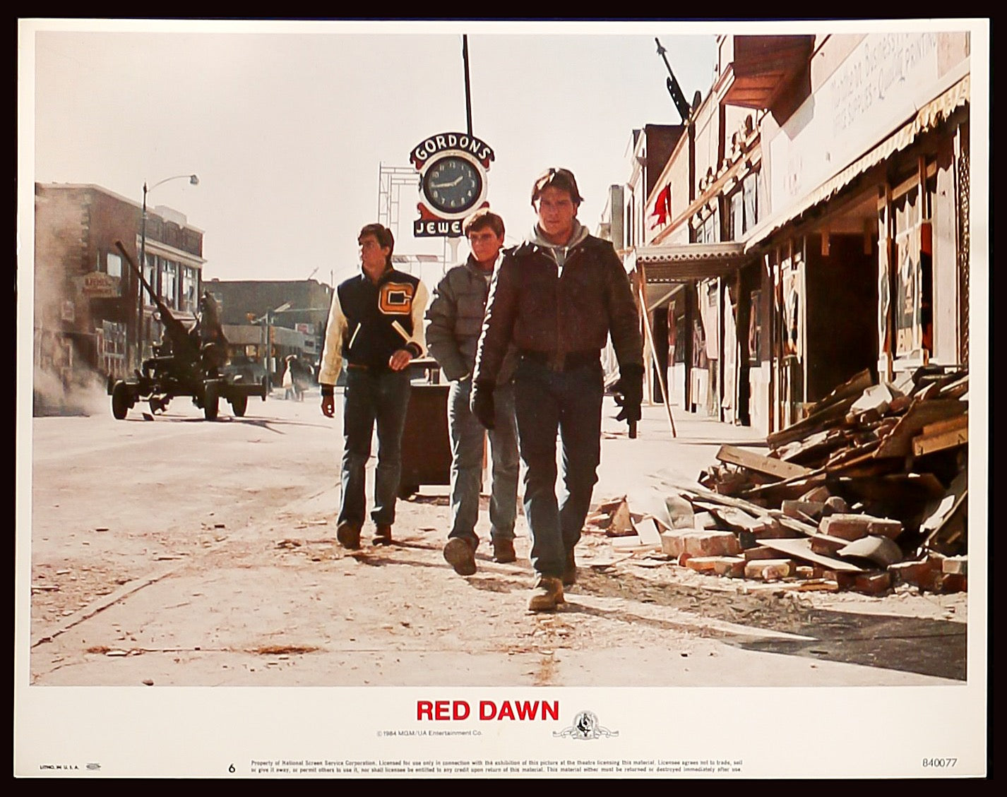 Red Dawn (1984) original movie poster for sale at Originalfilmart