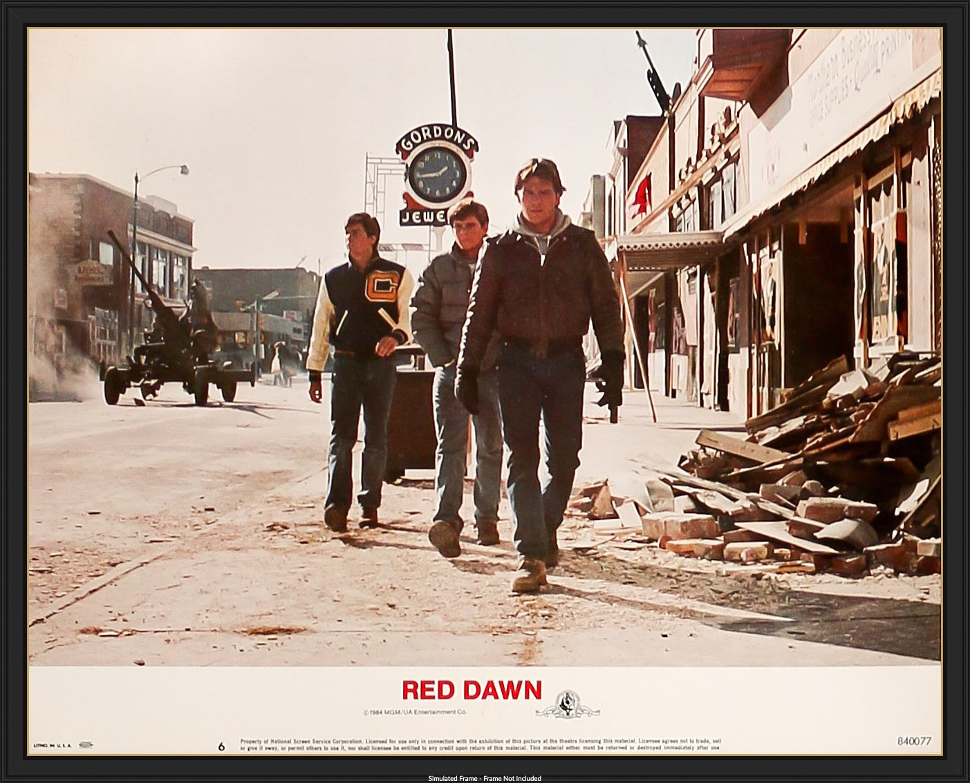 Red Dawn (1984) original movie poster for sale at Originalfilmart