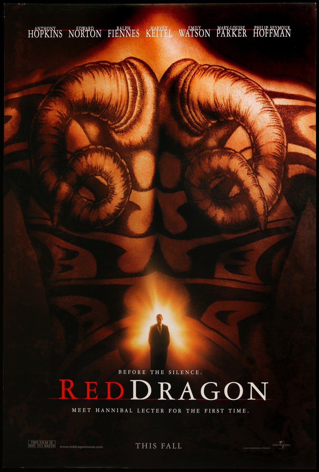 Red Dragon (2002) original movie poster for sale at Originalfilmart