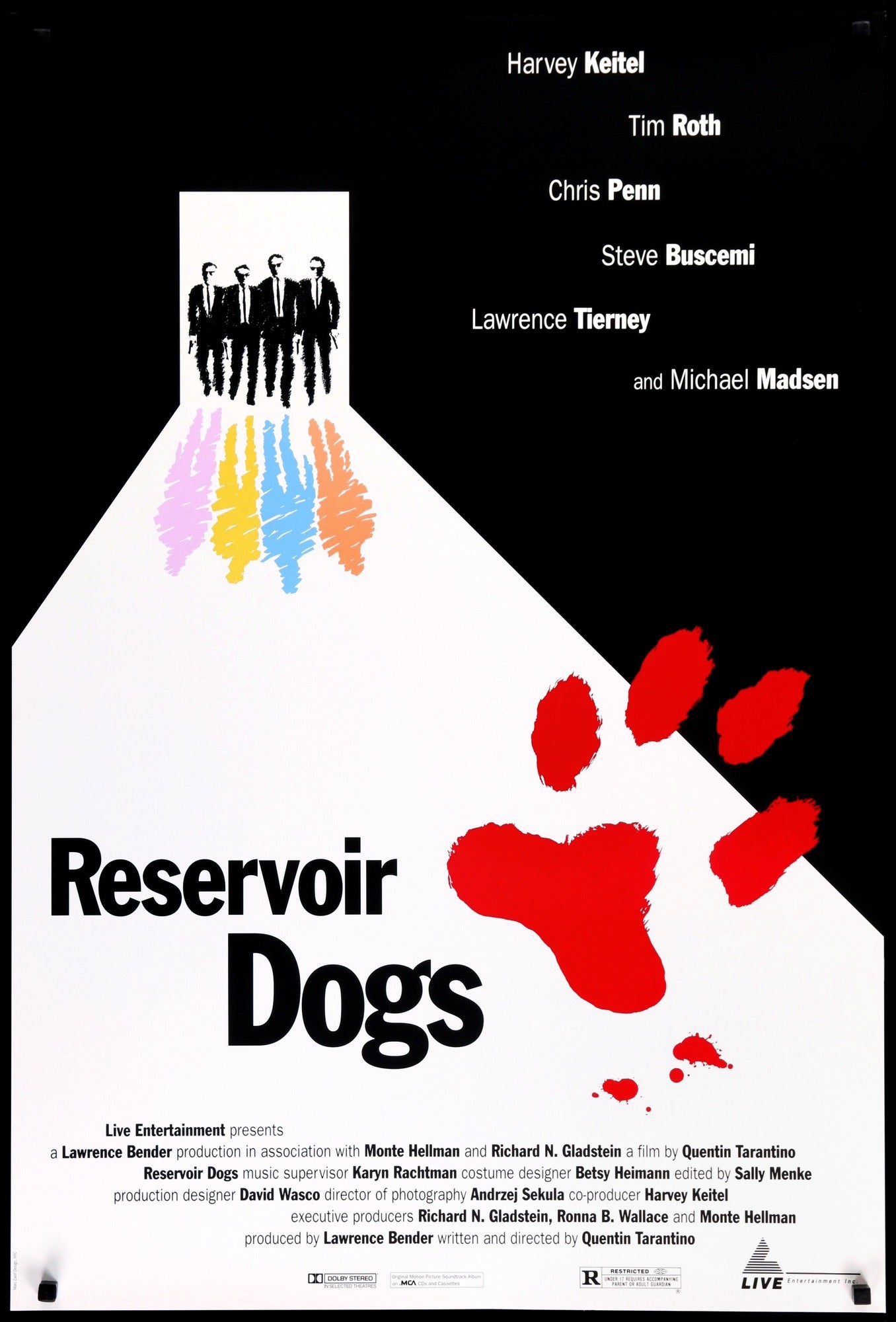 Reservoir Dogs (1992) original movie poster for sale at Originalfilmart