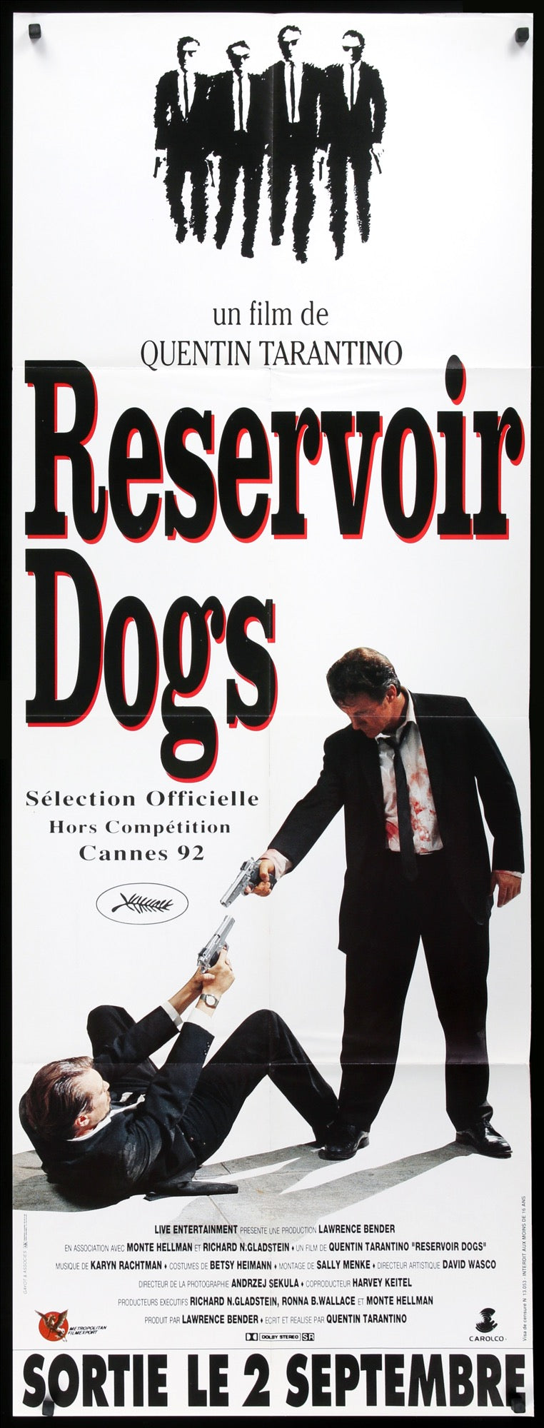 Reservoir Dogs (1992) original movie poster for sale at Originalfilmart