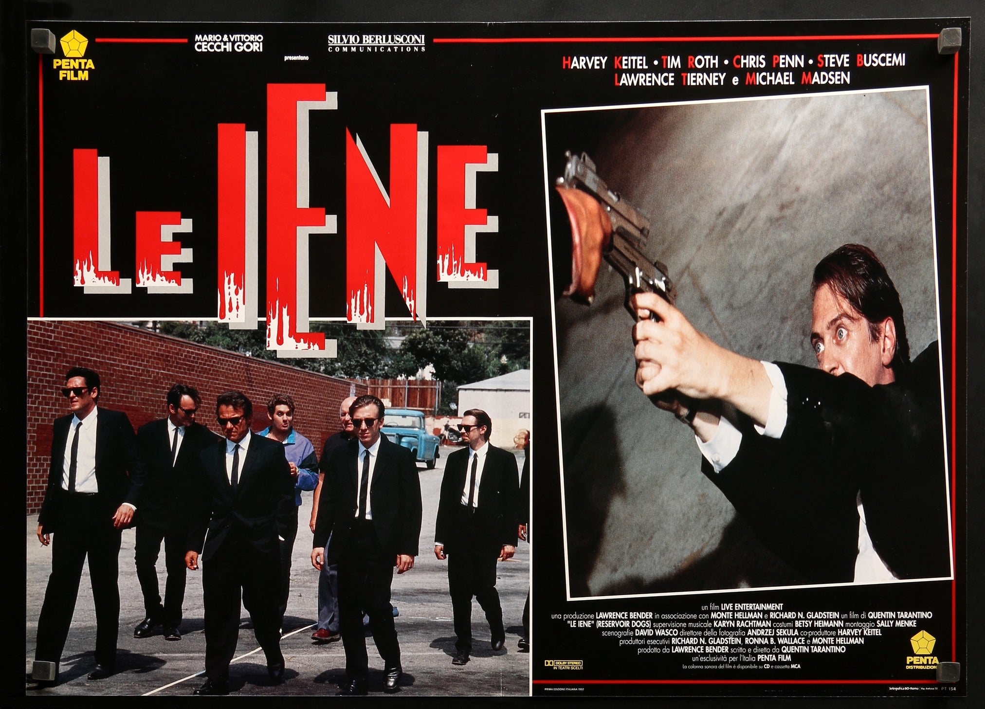 Reservoir Dogs (1992) original movie poster for sale at Originalfilmart