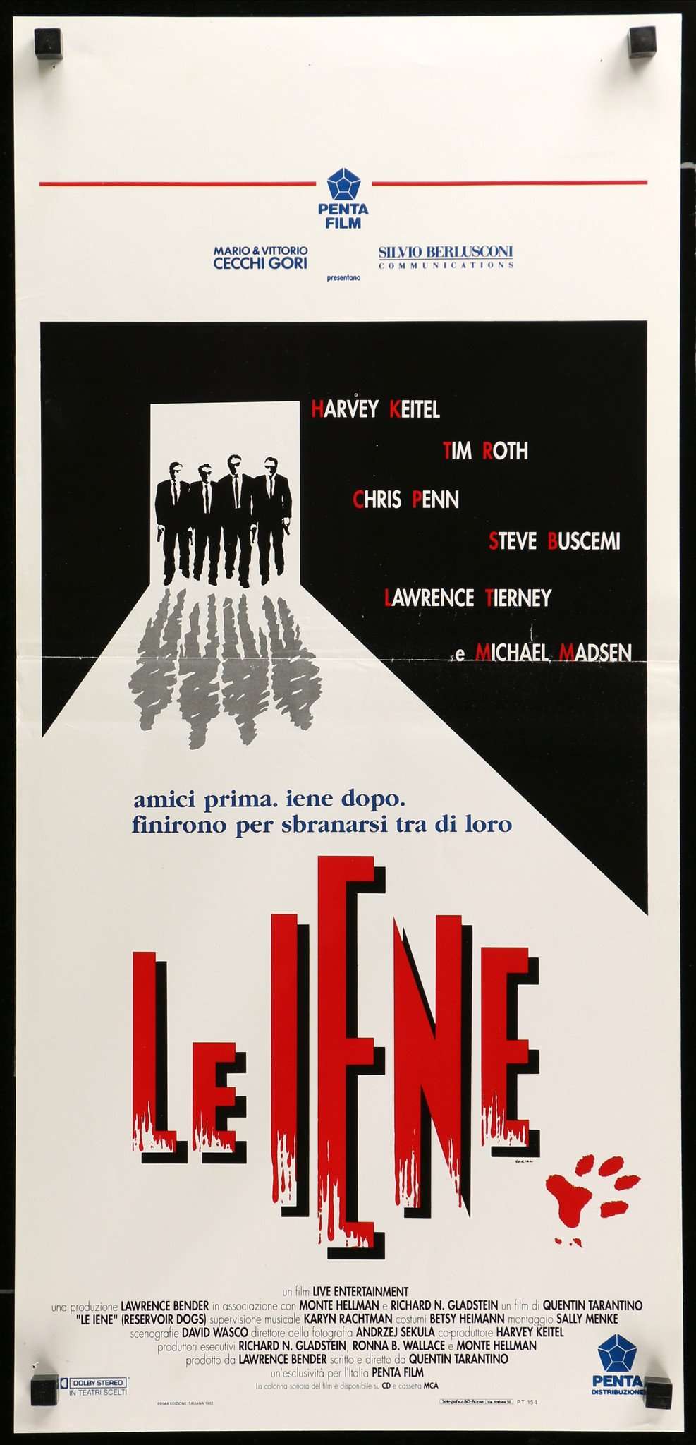 Reservoir Dogs (1992) original movie poster for sale at Originalfilmart