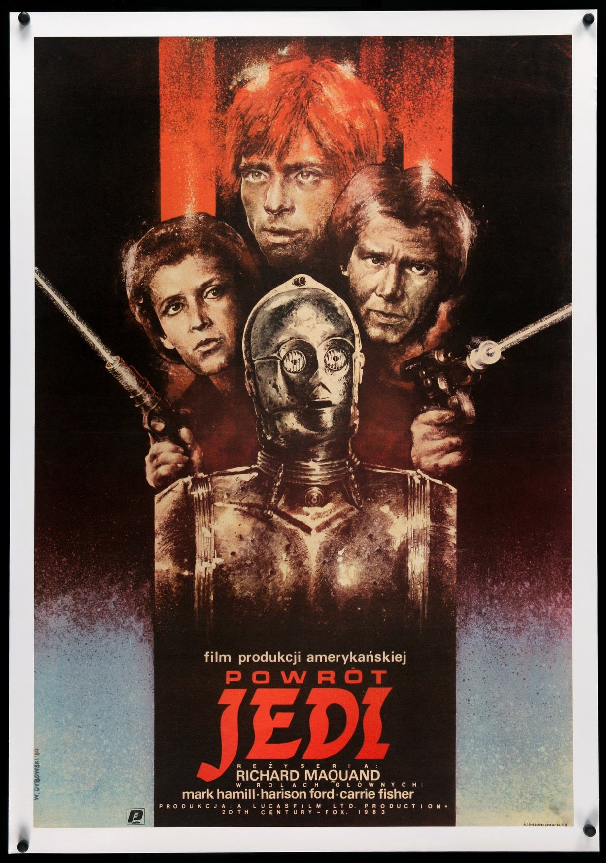 Return of the Jedi (1983) original movie poster for sale at Originalfilmart