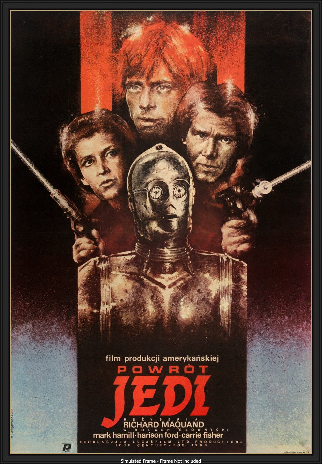 Return of the Jedi (1983) original movie poster for sale at Originalfilmart