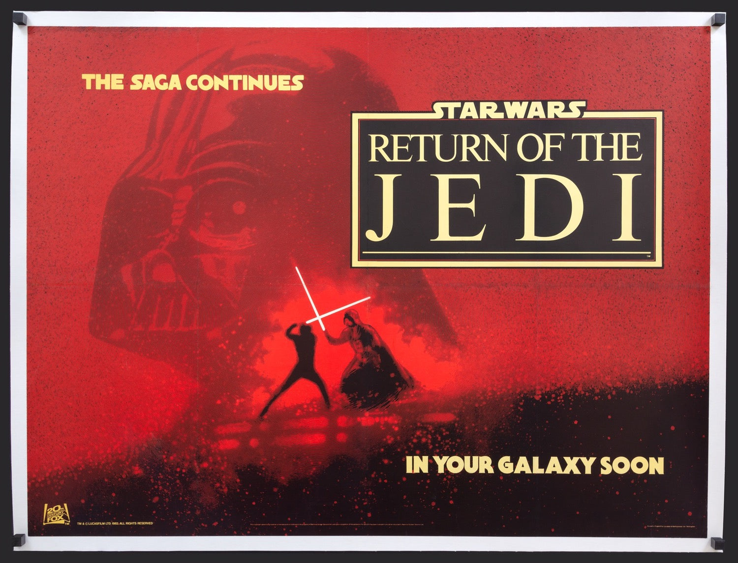 Return of the Jedi (1983) original movie poster for sale at Originalfilmart