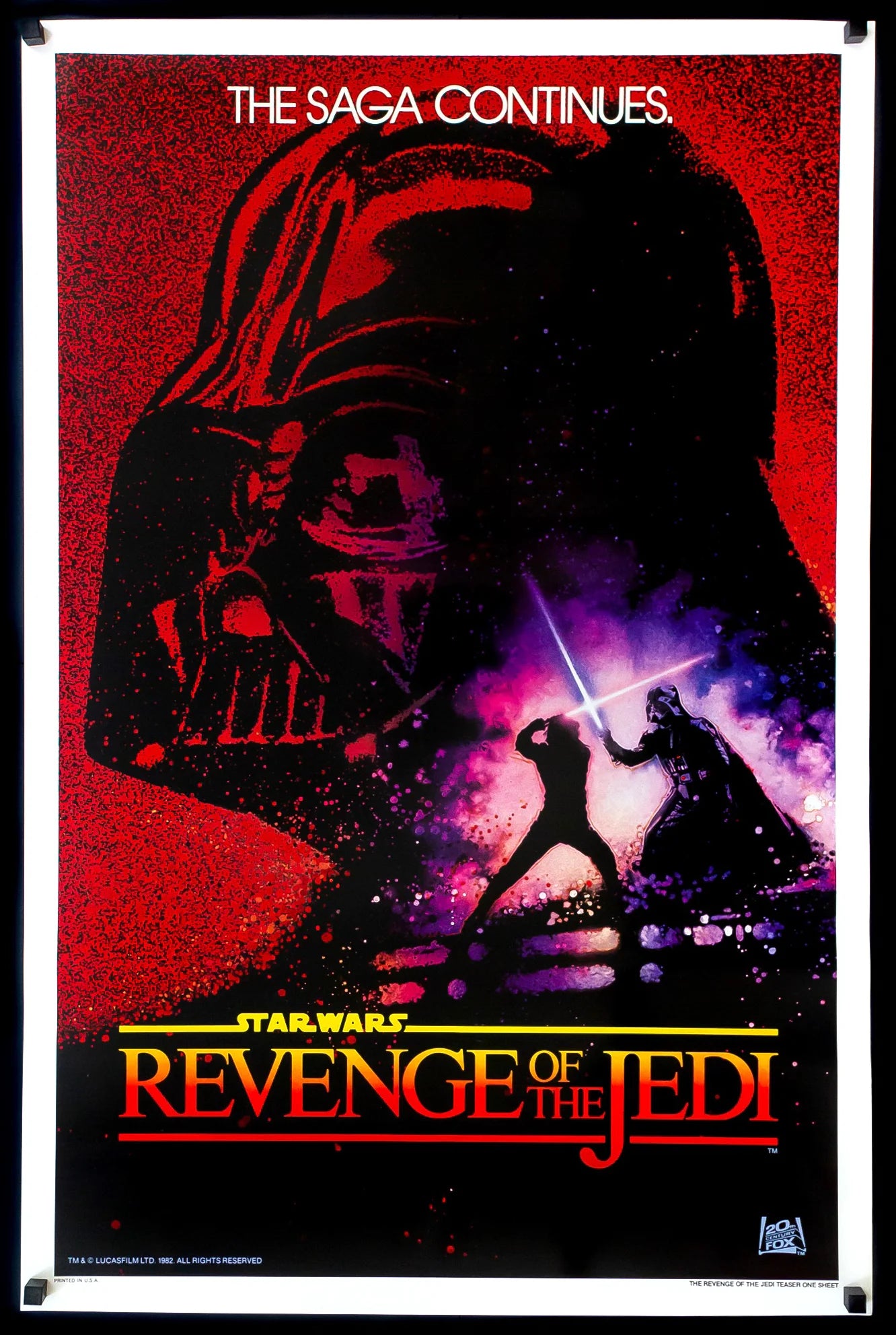 Return of the Jedi (1983) original movie poster for sale at Originalfilmart