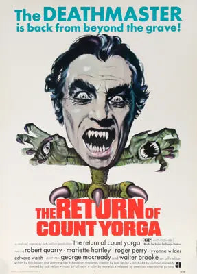 Return of Count Yorga (1971) original movie poster for sale at Originalfilmart