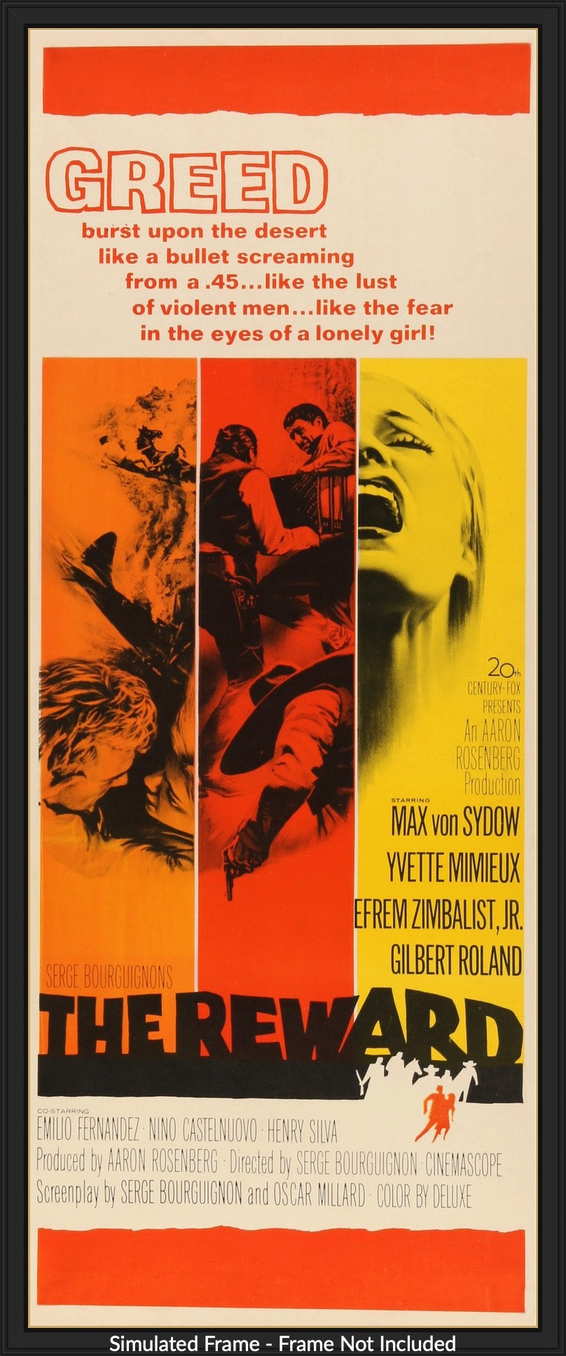Reward (1965) original movie poster for sale at Originalfilmart