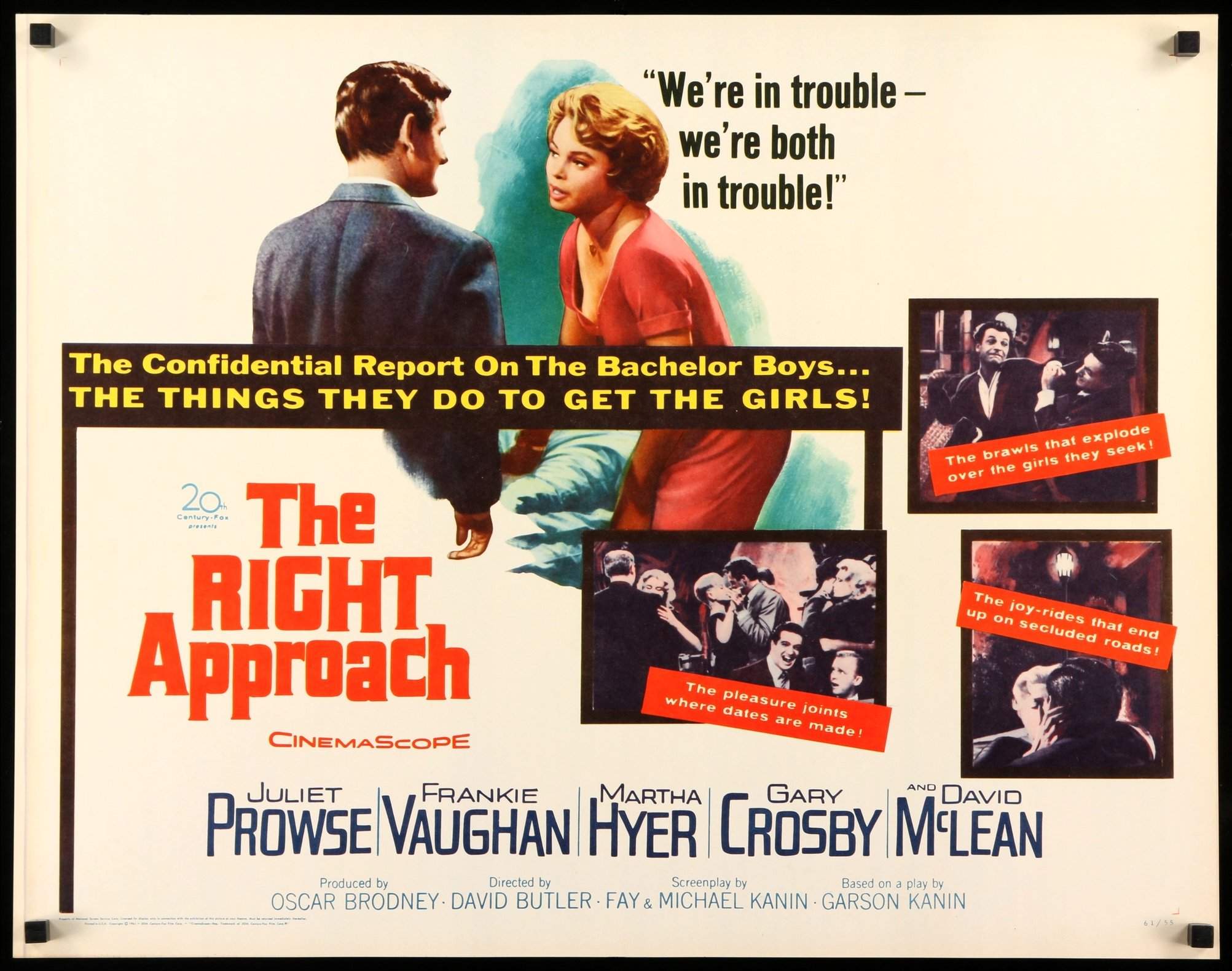 Right Approach (1961) original movie poster for sale at Originalfilmart