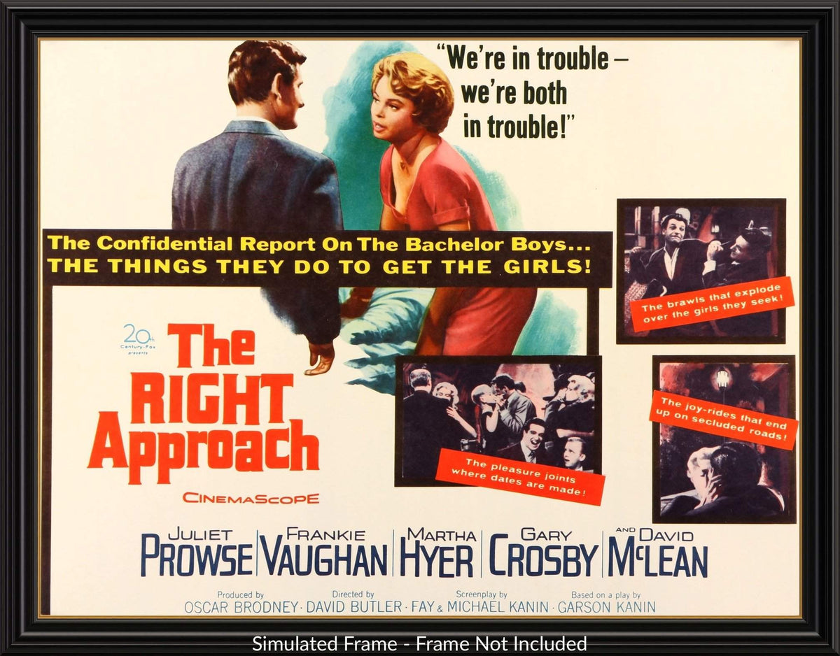 Right Approach (1961) original movie poster for sale at Originalfilmart