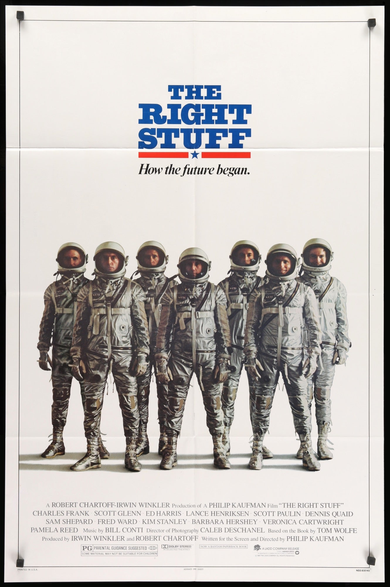 Right Stuff (1983) original movie poster for sale at Originalfilmart