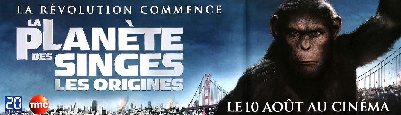 Rise of the Planet of the Apes (2011) original movie poster for sale at Originalfilmart