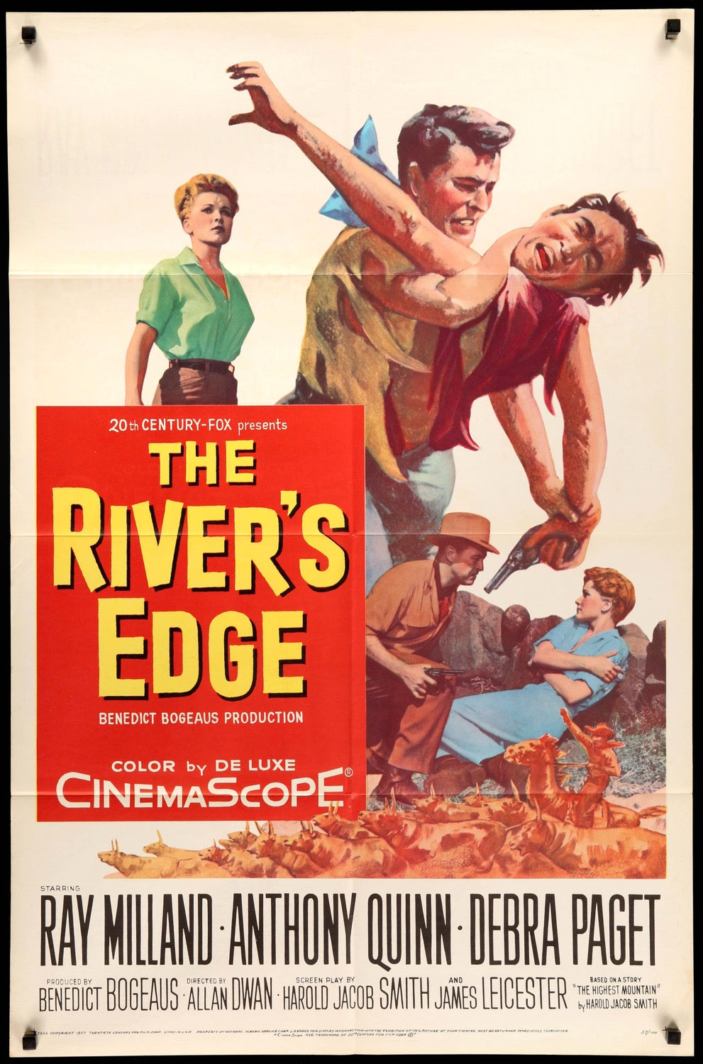 River's Edge (1957) original movie poster for sale at Originalfilmart