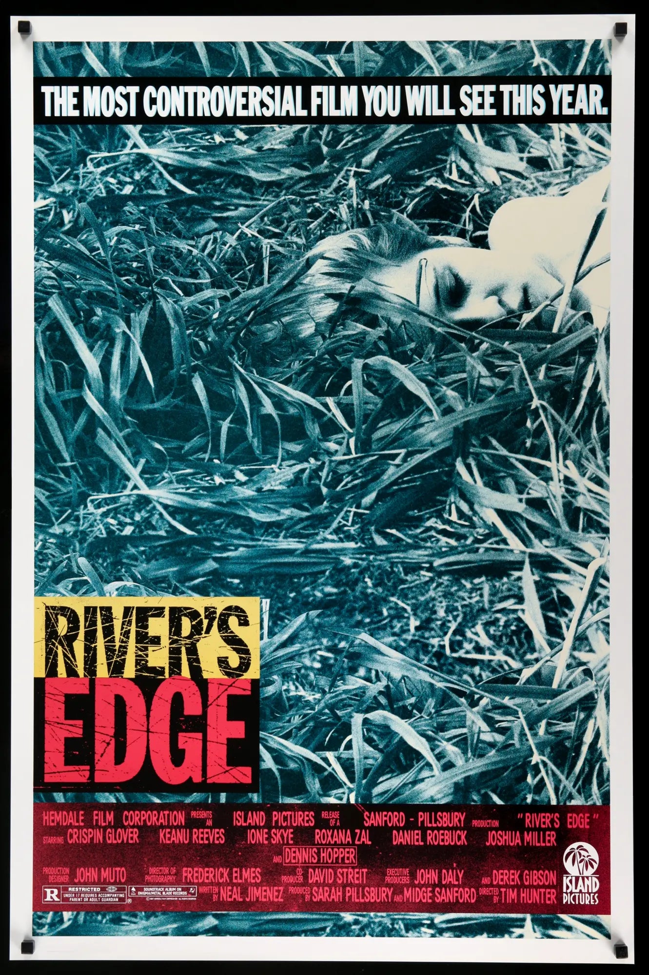 River's Edge (1986) original movie poster for sale at Originalfilmart