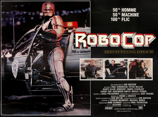 Robocop (1987) original movie poster for sale at Originalfilmart