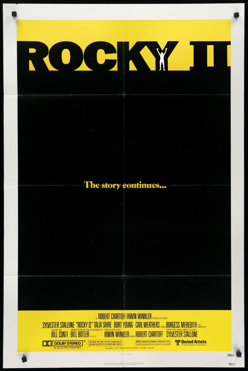 Rocky II (1979) original movie poster for sale at Originalfilmart