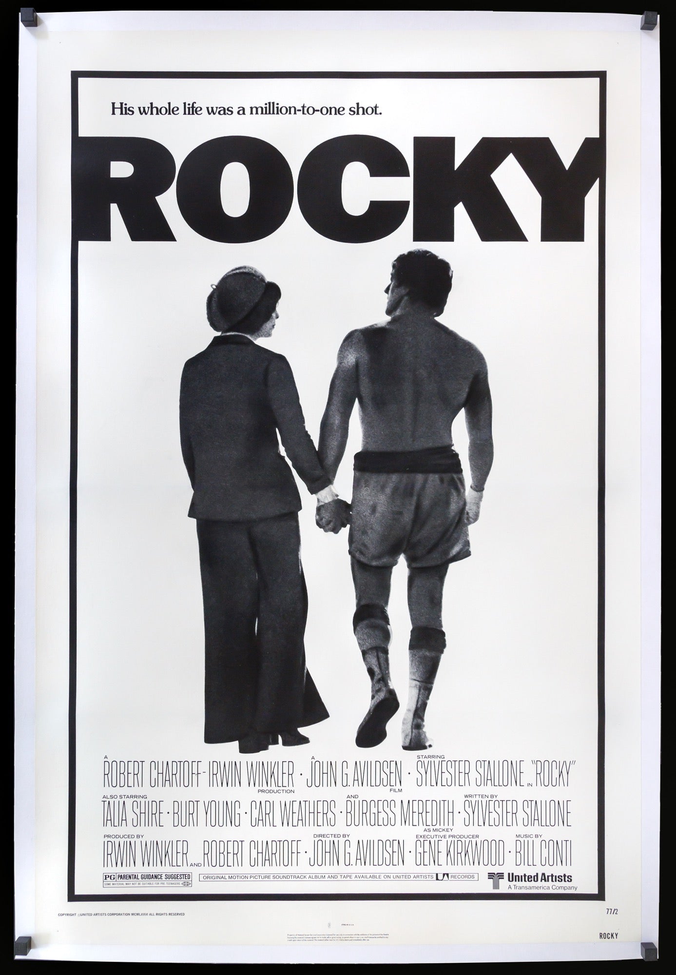 Rocky (1976) original movie poster for sale at Originalfilmart